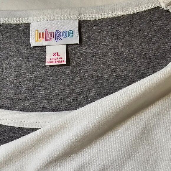 LuLaRoe Julia Dress - XL - Picture 4 of 5